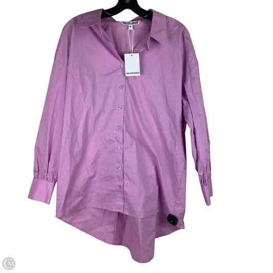 Top Long Sleeve By Walter Baker In Purple, Size: M