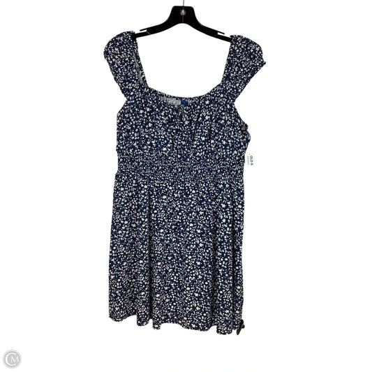 Dress Casual Short By Old Navy In Blue, Size: L