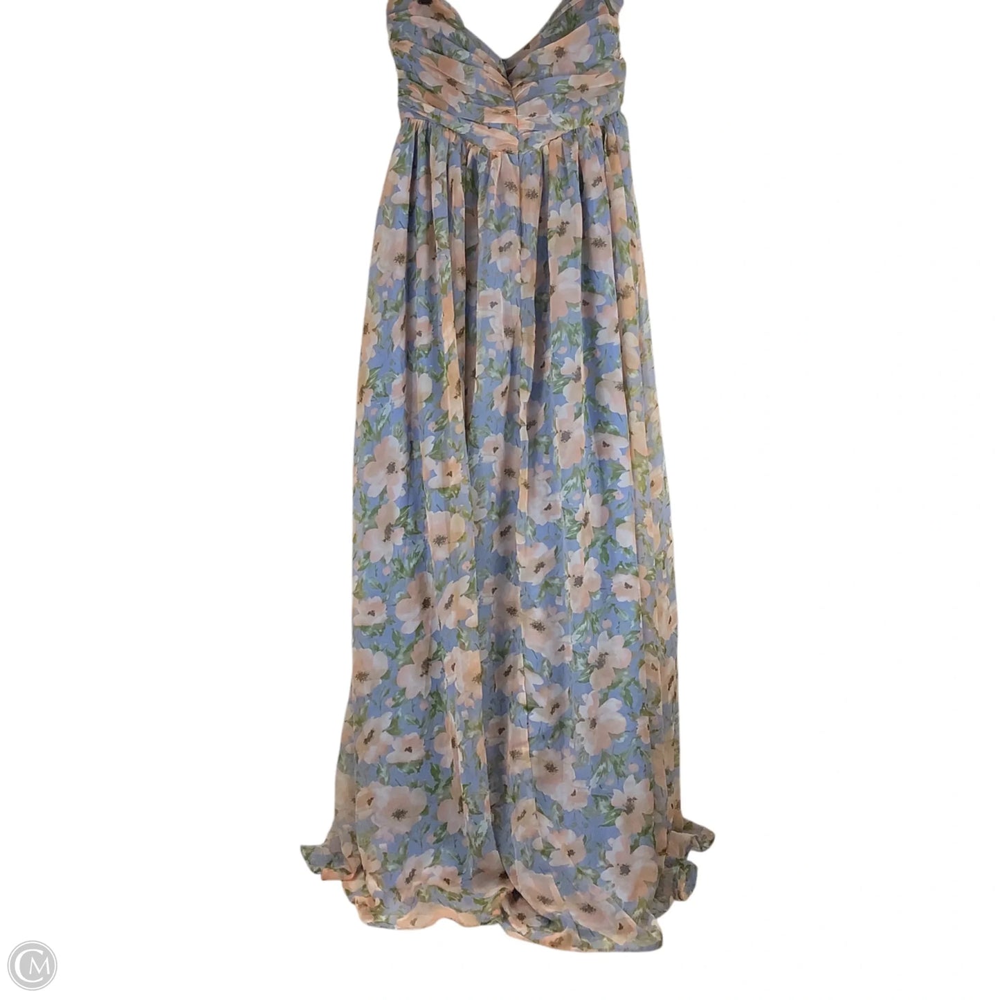 Dress Casual Maxi By Fashion Nova In Floral Print, Size: Xl