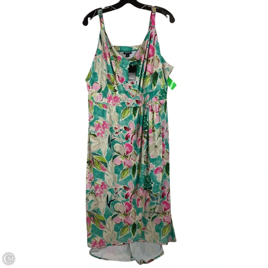 Dress Casual Maxi By Torrid In Green, Size: 2x