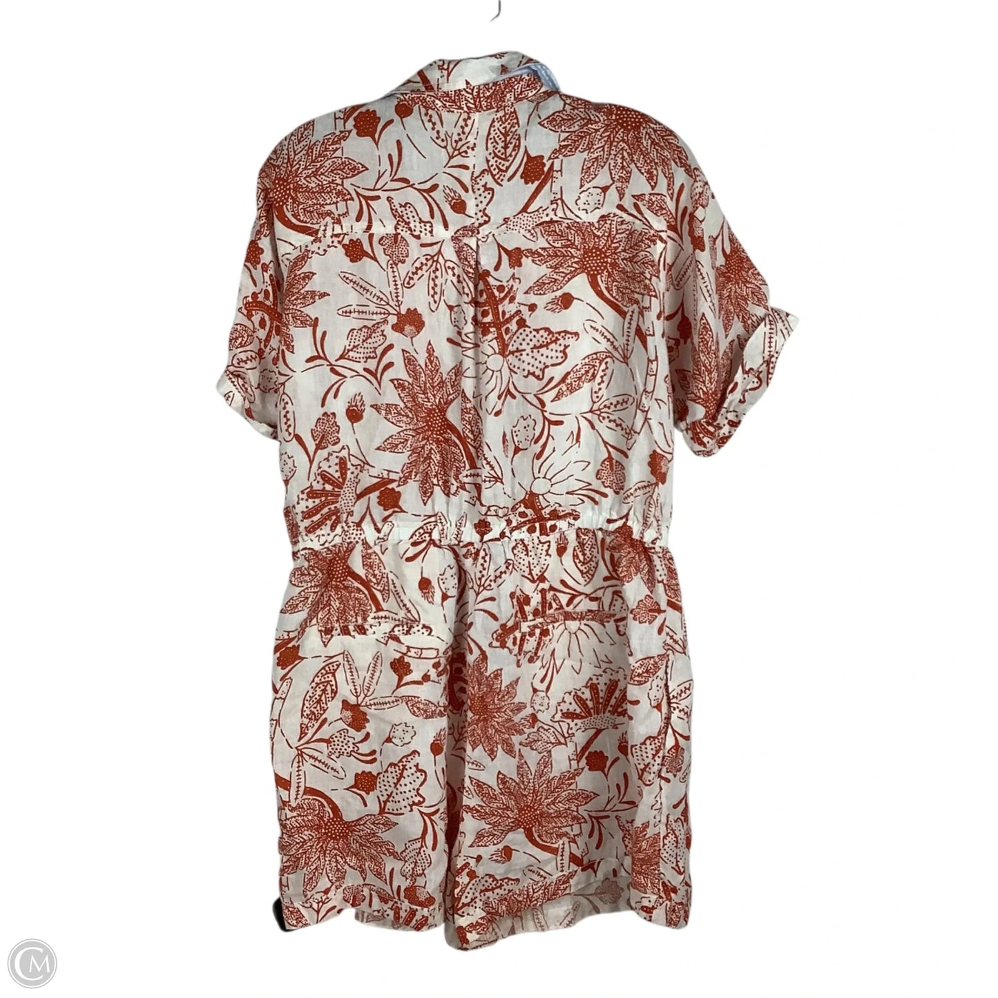 Romper By Anthropologie In White, Size: L