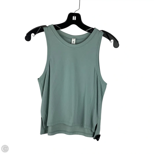 Athletic Tank Top By Lululemon In Blue, Size: 2