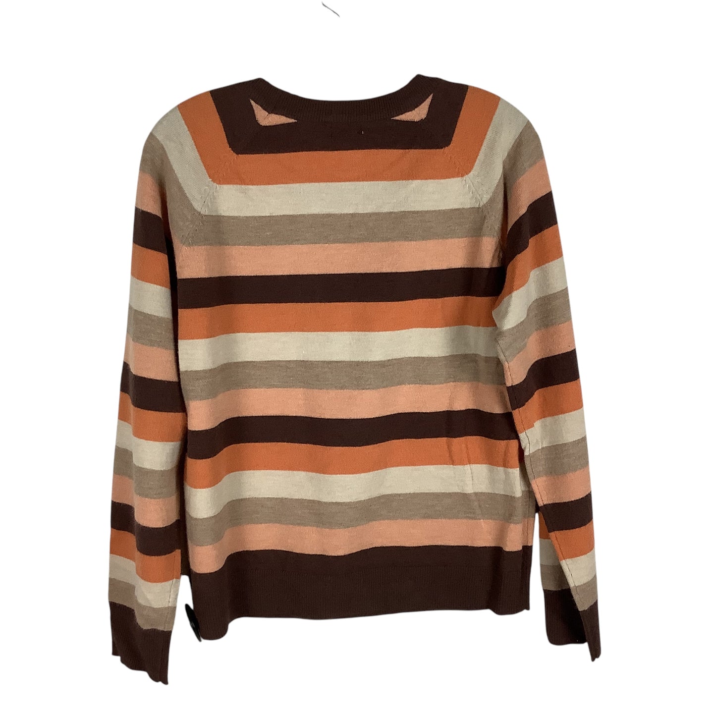 Sweater By Hem & Thread In Striped Pattern, Size: M