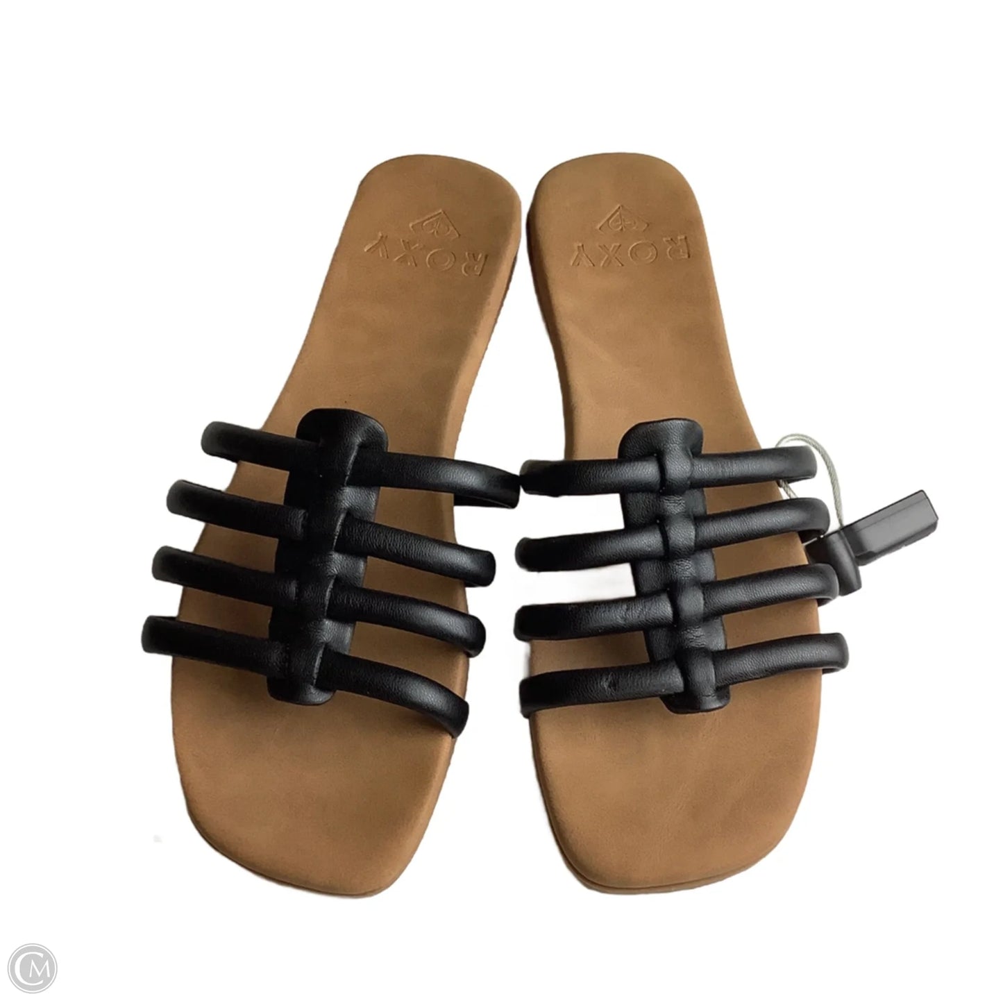 Sandals Flats By Roxy In Black, Size: 9