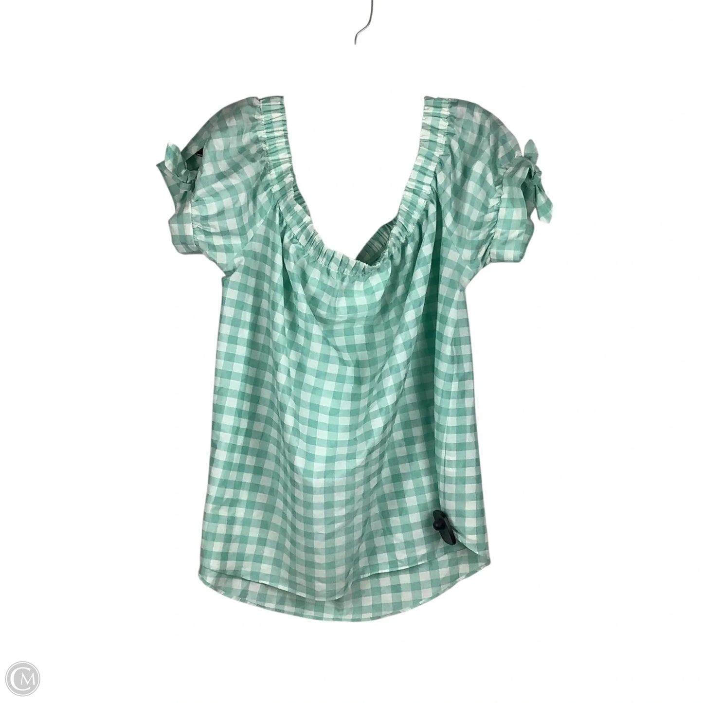 Top Short Sleeve By Cmc In Teal, Size: Xl