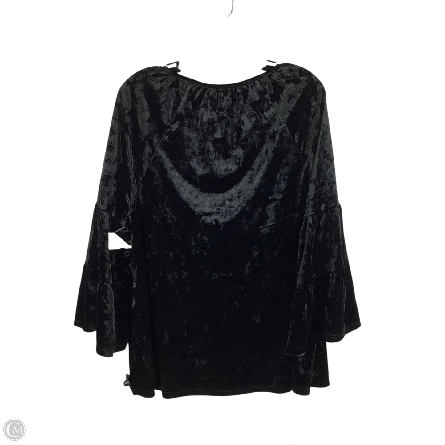 Top Long Sleeve By Cupio In Black, Size: Xl