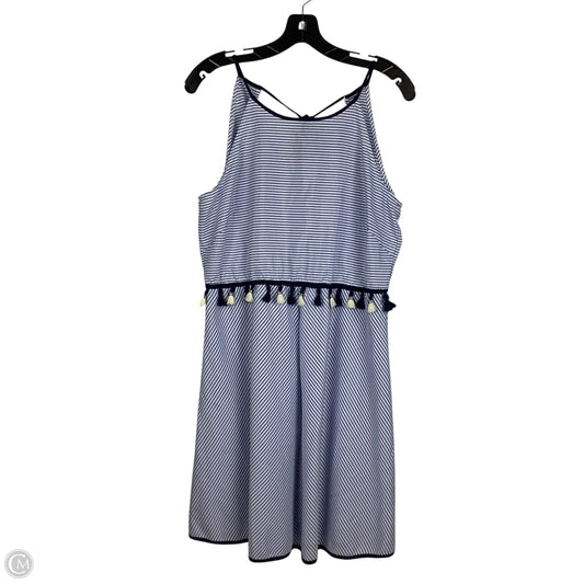 Dress Casual Midi By Thml In Striped Pattern, Size: L