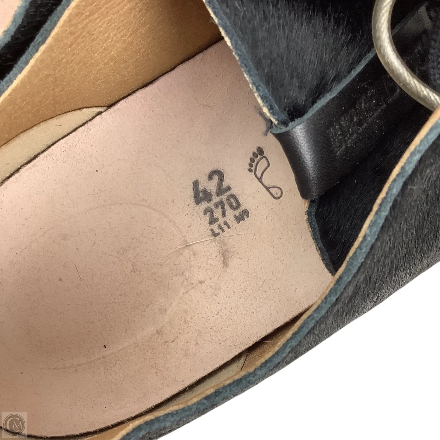 Shoes Flats By Birkenstock In Black, Size: 11 (42)