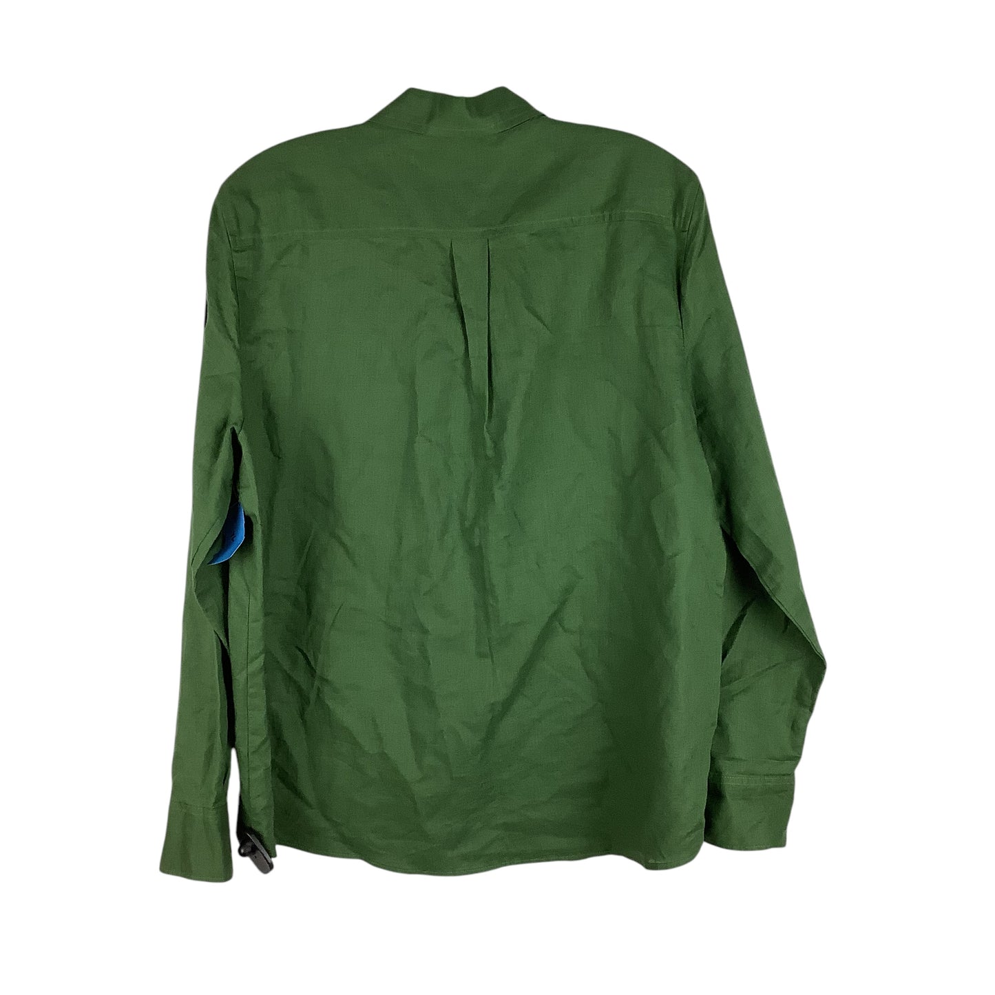 Top Long Sleeve By J. Crew In Green, Size: L