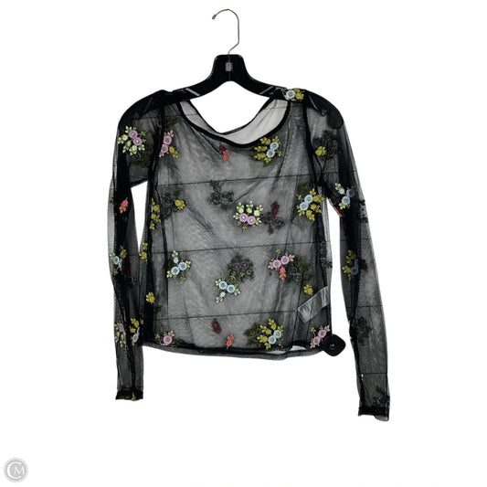 Top Long Sleeve By Free People In Black, Size: Xs