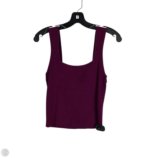 Top Sleeveless By Maeve In Purple, Size: M