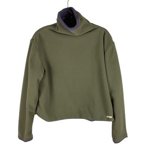 Sweatshirt Collar By Cmc In Green, Size: M