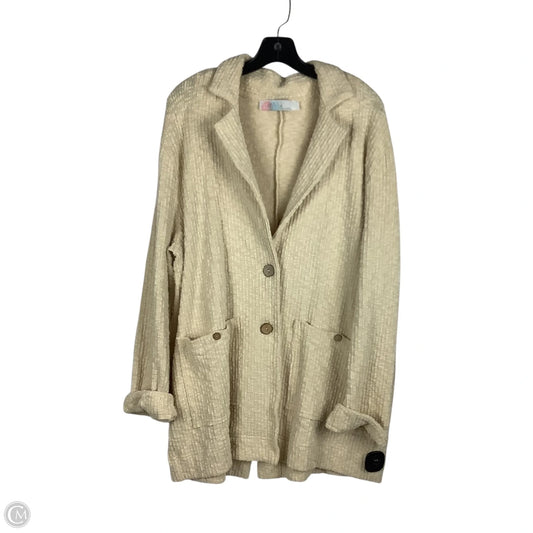 Jacket Shirt By Free People In Cream, Size: S