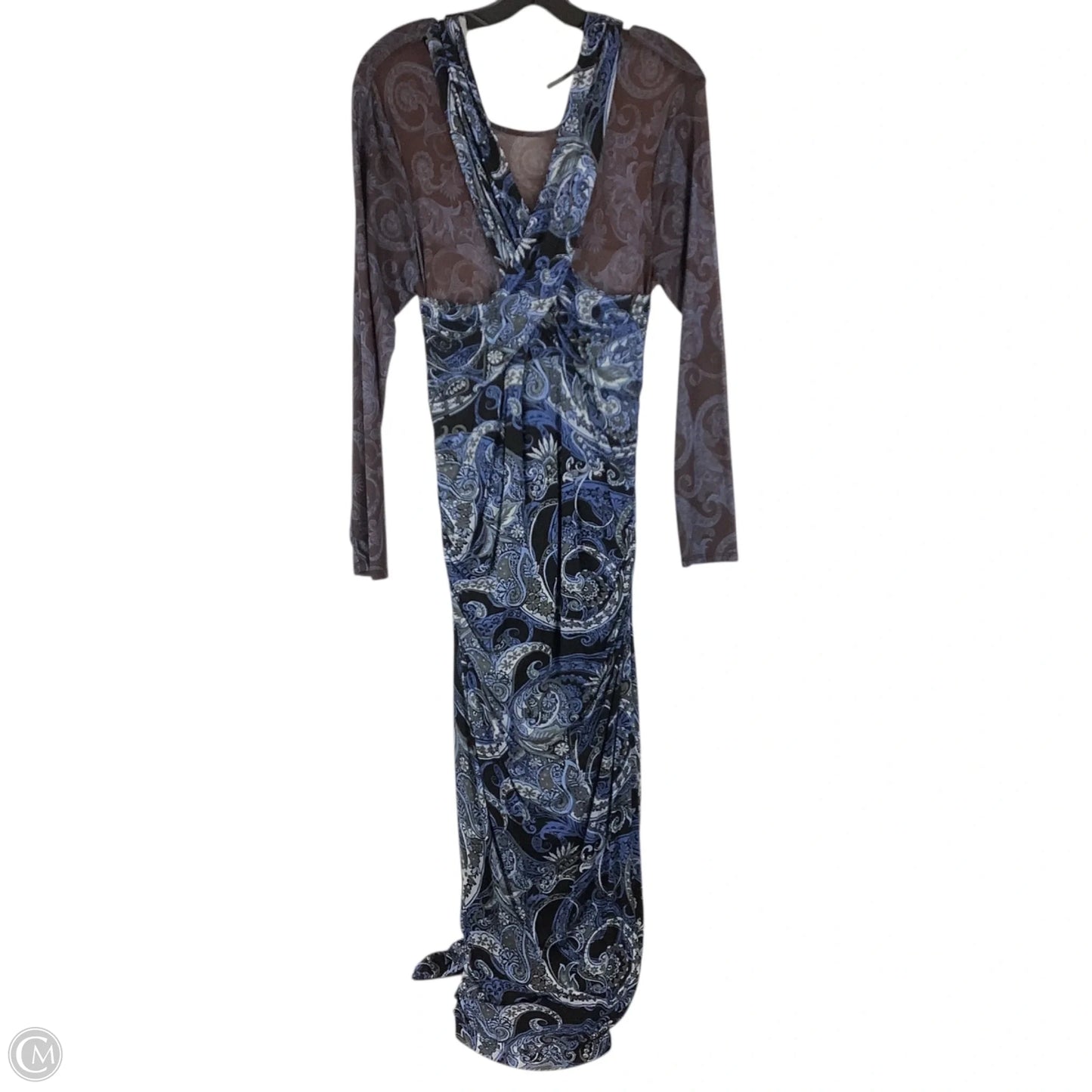 Dress Party Long By Anthropologie In Purple, Size: L