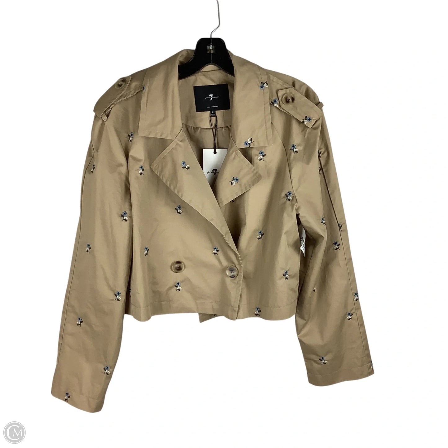 Jacket Other By 7 For All Mankind In Brown, Size: L