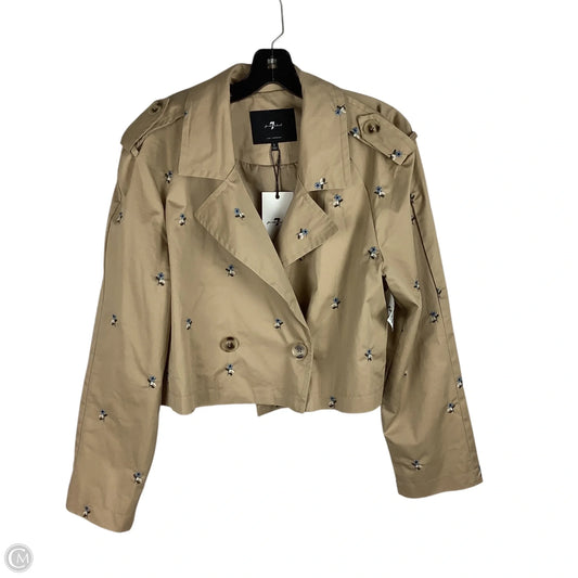 Jacket Other By 7 For All Mankind In Brown, Size: L