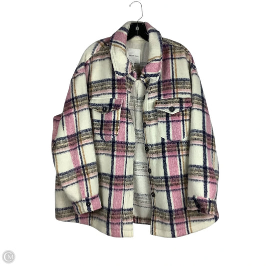 Jacket Fleece By Avec Les Filles In Pink, Size: 3x
