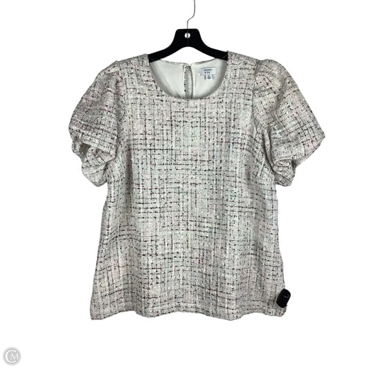Top Short Sleeve By Crown And Ivy In White, Size: Xl