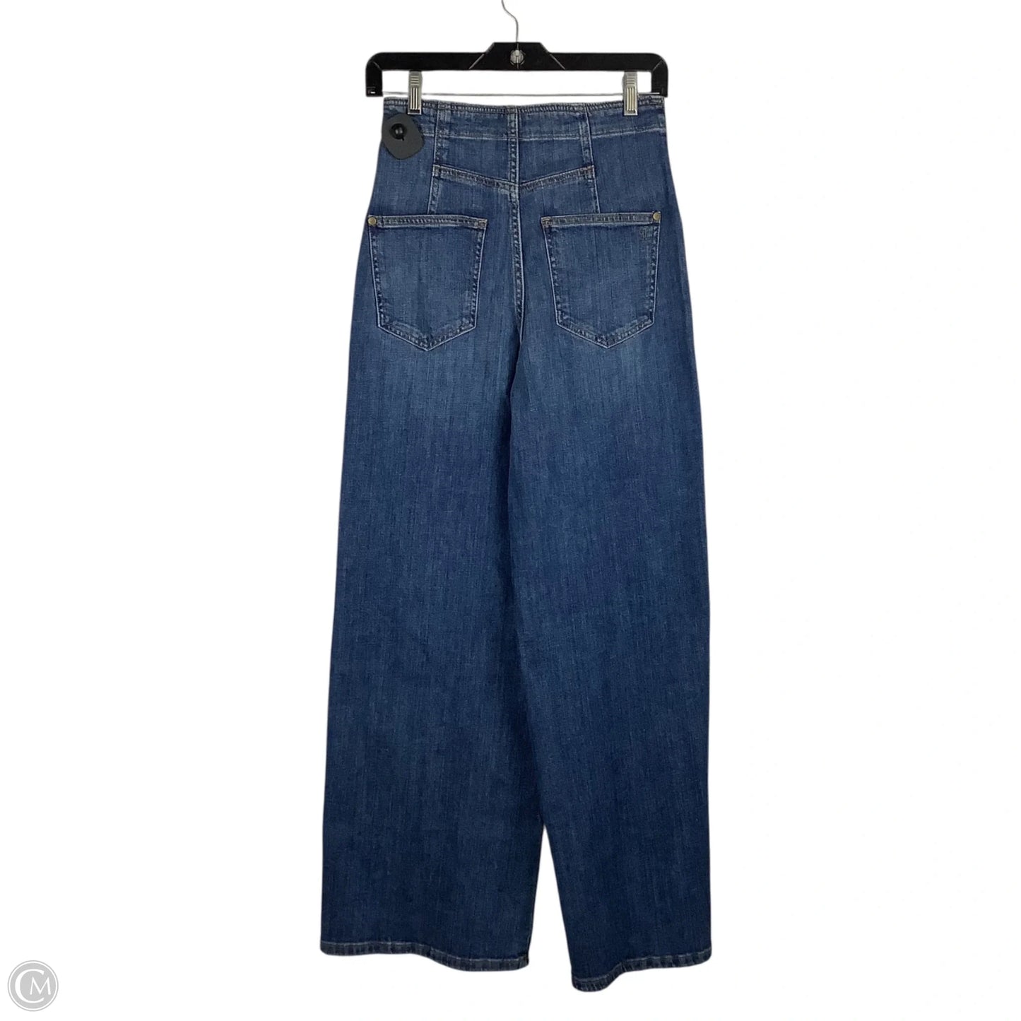 Jeans Wide Leg By Pilcro In Blue Denim, Size: 2