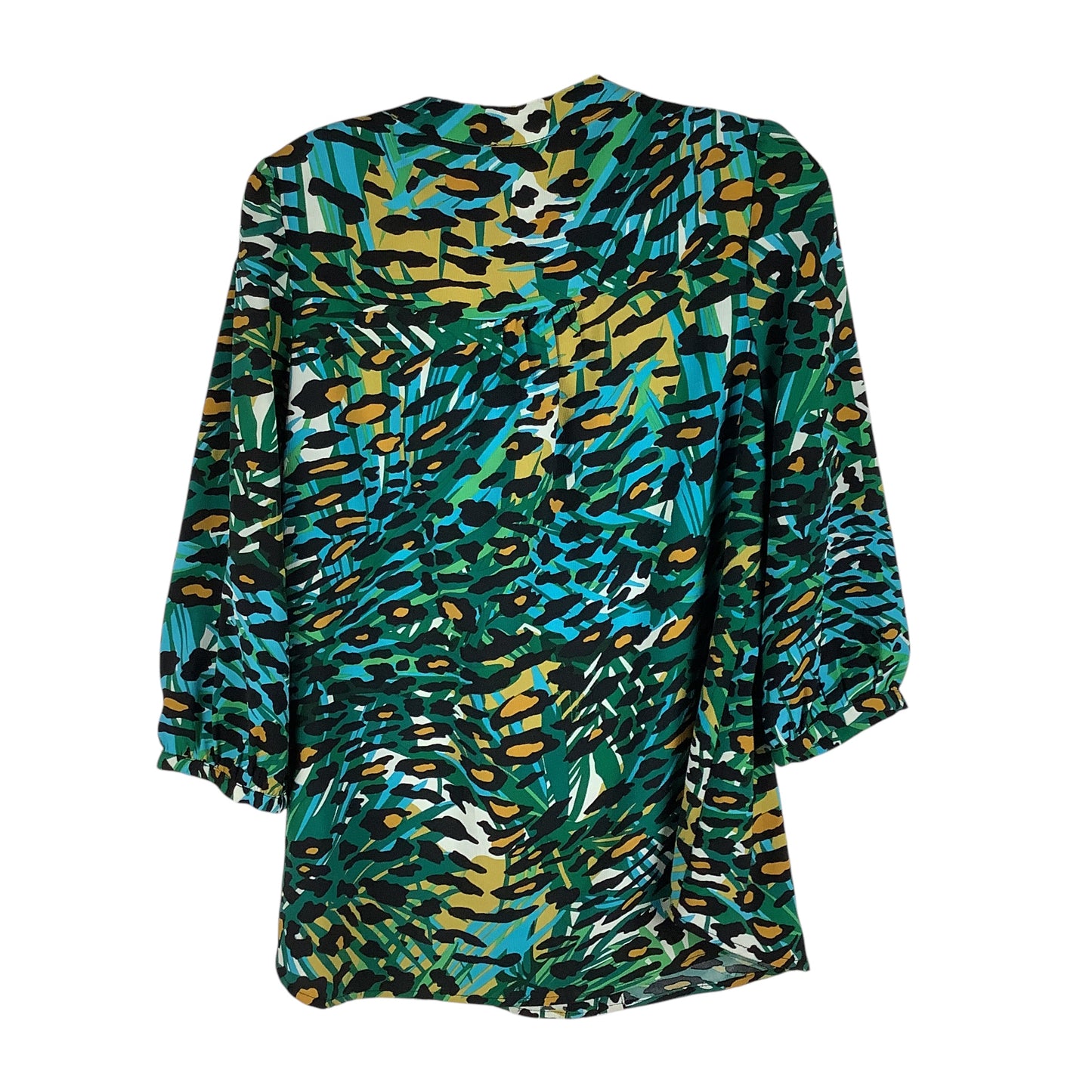 Top Long Sleeve By Jade In Multi-colored, Size: M