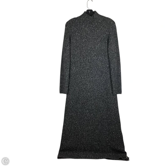 Dress Sweater By Zara In Grey, Size: M