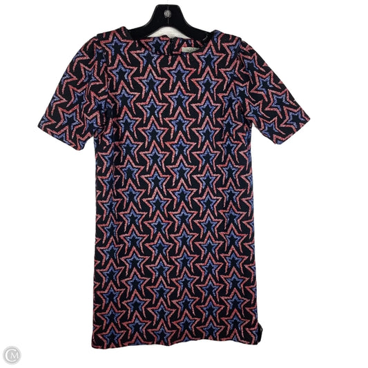 Dress Casual Short By Zara In Blue & Red, Size: S