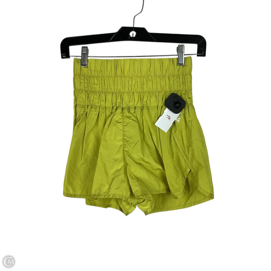 Athletic Shorts By Free People In Yellow, Size: S