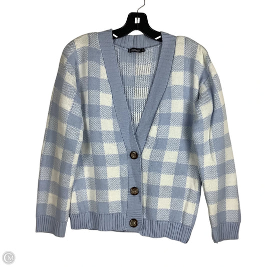 Sweater Cardigan By Boohoo Boutique In Blue, Size: S