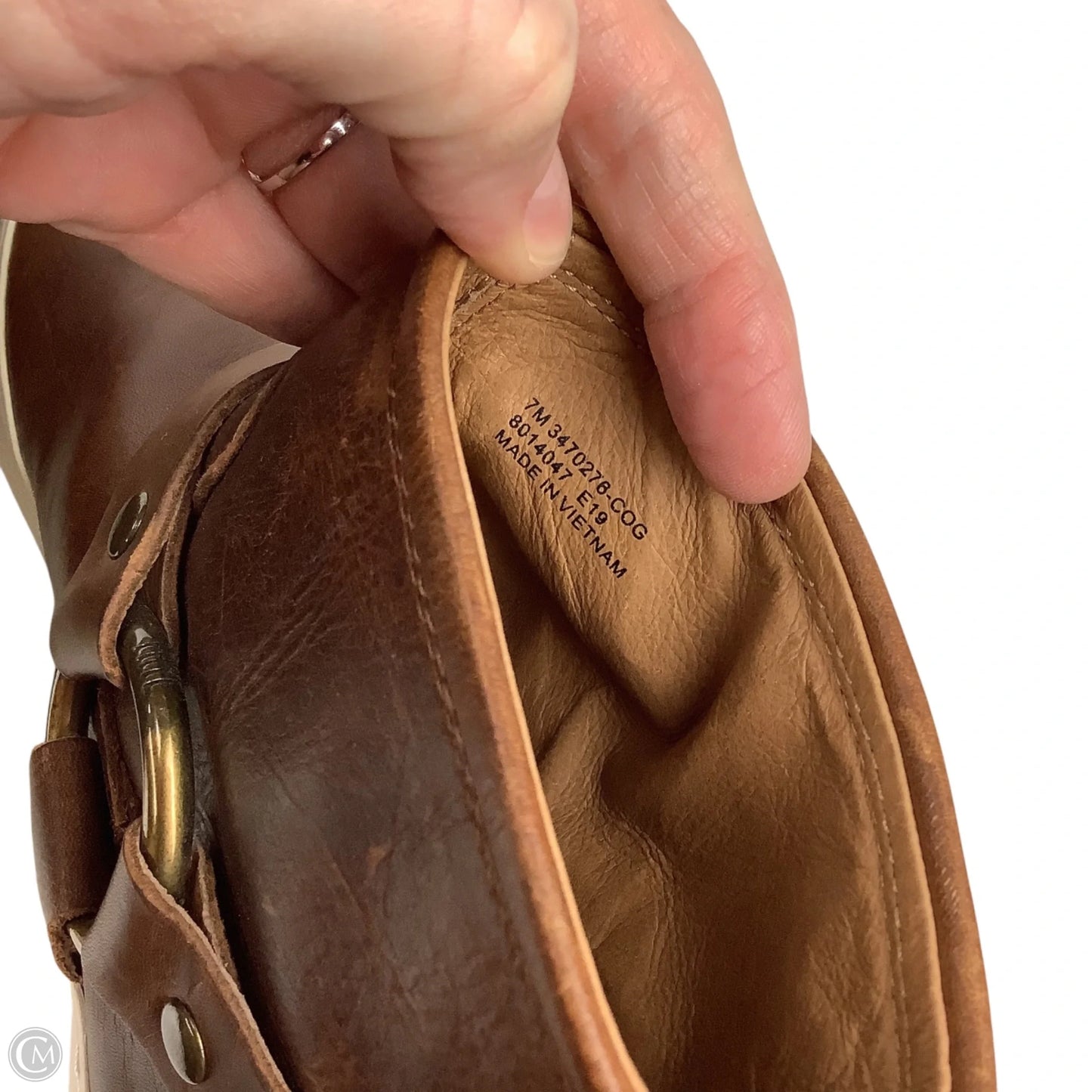 Shoes Designer By Frye In Brown, Size: 7
