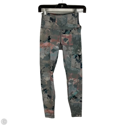 Athletic Leggings By Lululemon In Grey, Size: 4