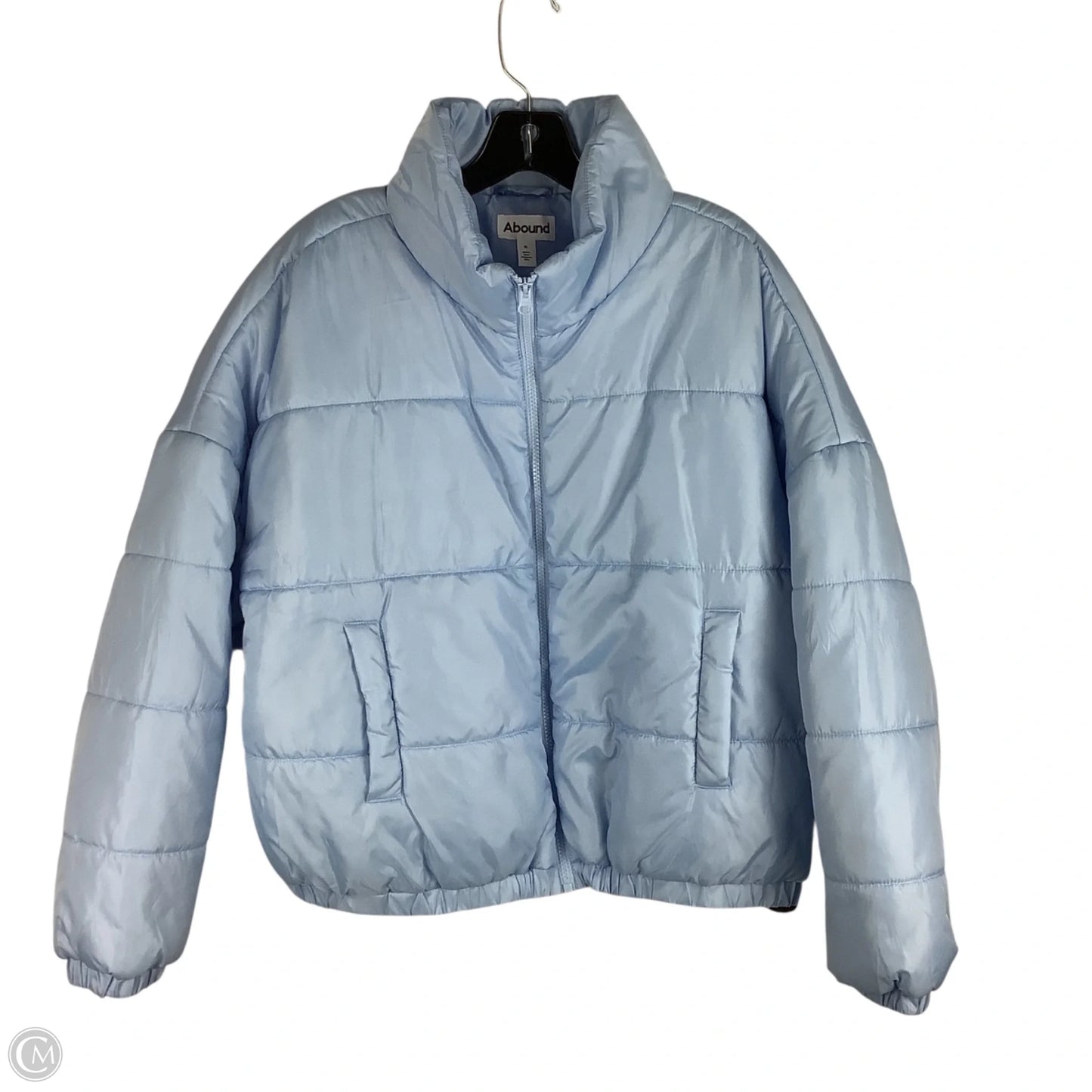 Jacket Puffer & Quilted By Abound In Blue, Size: XL