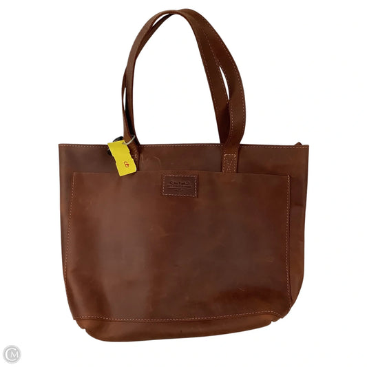 Tote Leather By Cmc, Size: Large