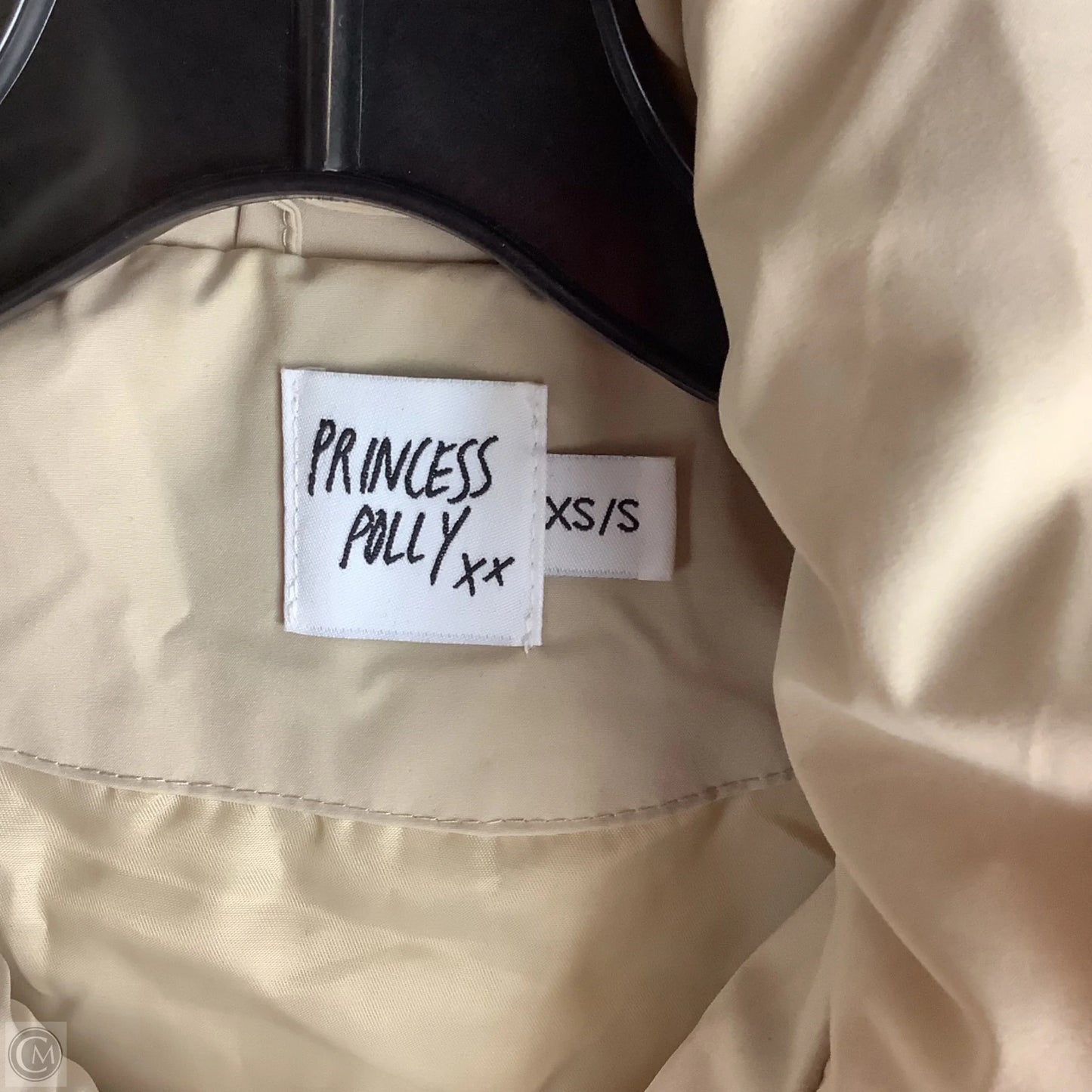 Vest Puffer & Quilted By Princess Polly In Tan, Size: Xs/S