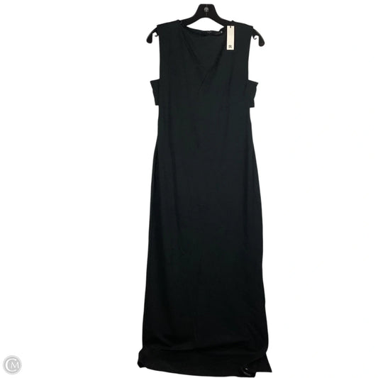 Dress Casual Maxi By Banana Republic In Black, Size: 4