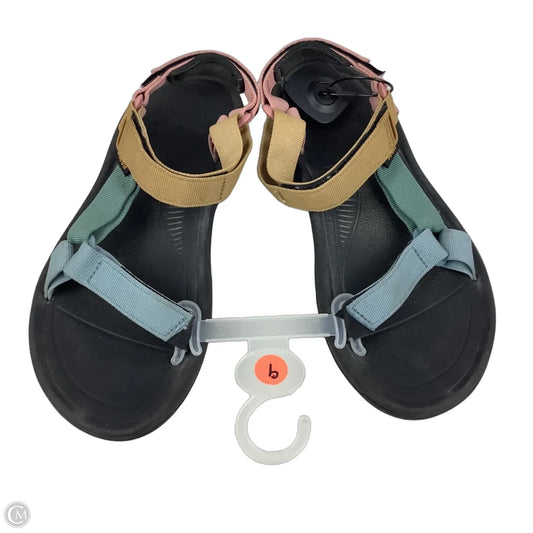 Sandals Flats By Teva In Multi-colored, Size: 9