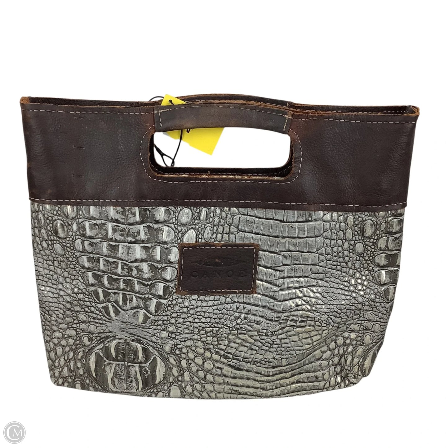 Clutch Leather By Clothes Mentor, Size: Large