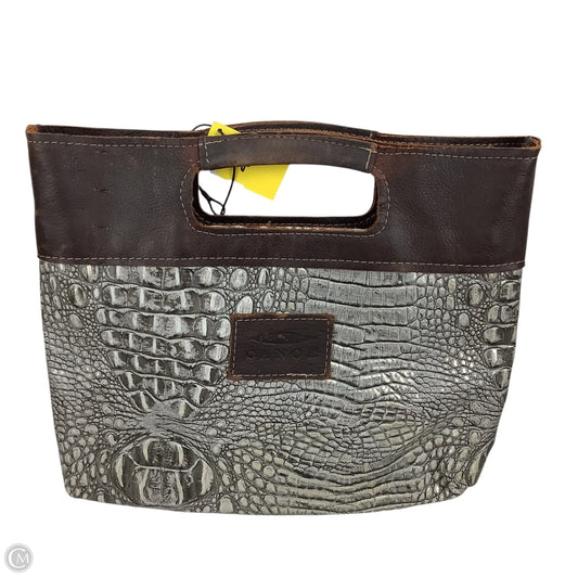 Clutch Leather By Clothes Mentor, Size: Large