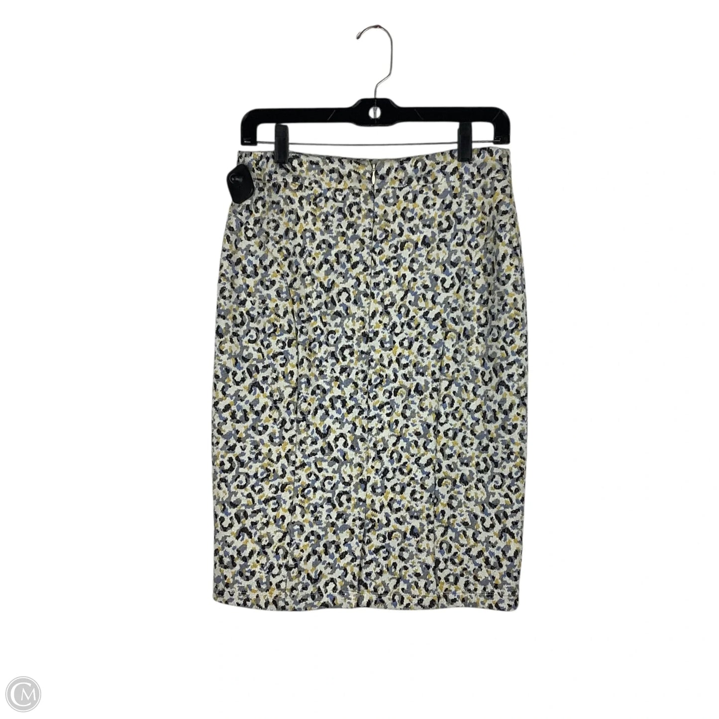 Skirt Midi By Maeve In Blue & Yellow, Size: S