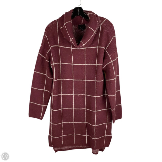 Dress Sweater By Lumiere In Purple, Size: S