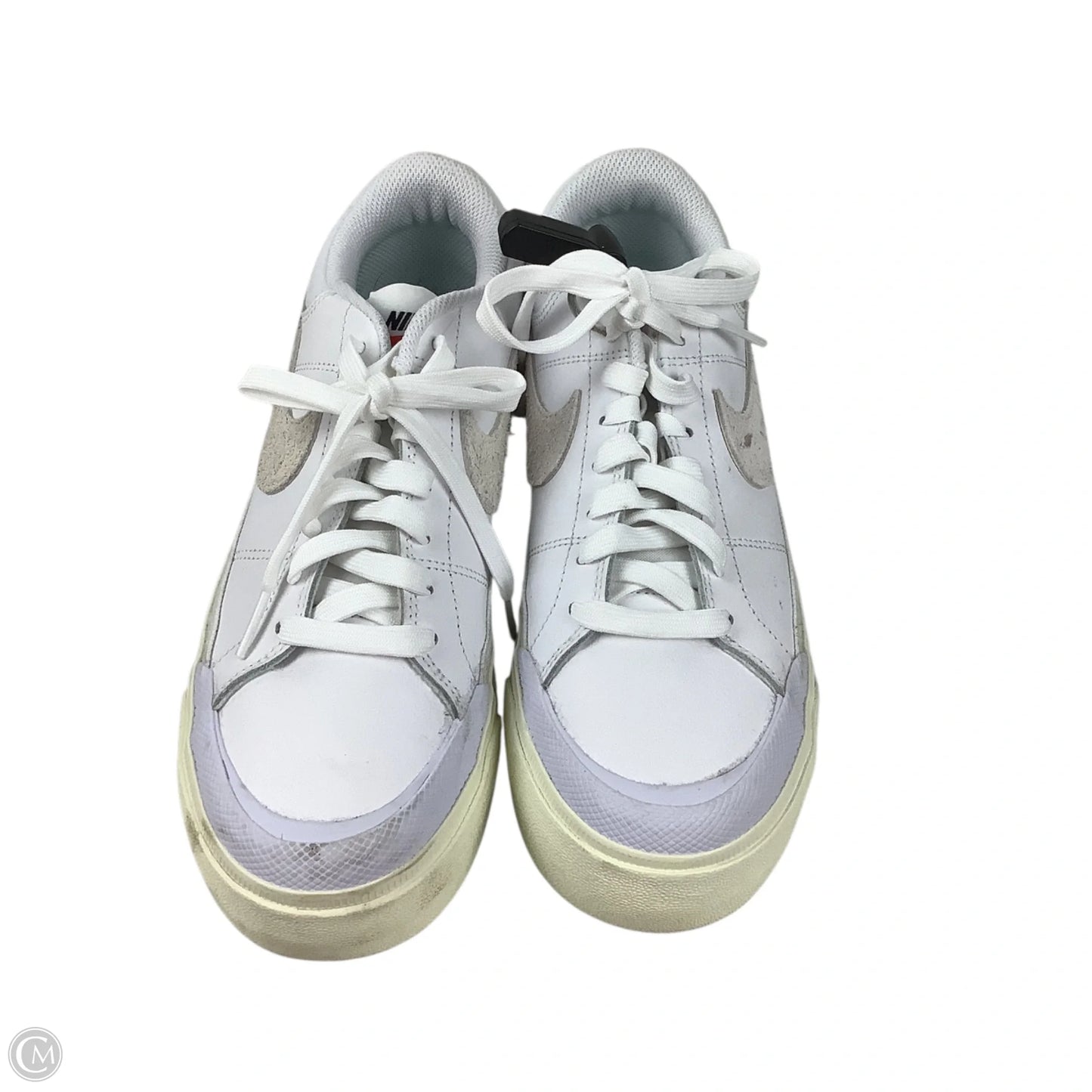 Shoes Sneakers By Nike In White, Size: 8.5