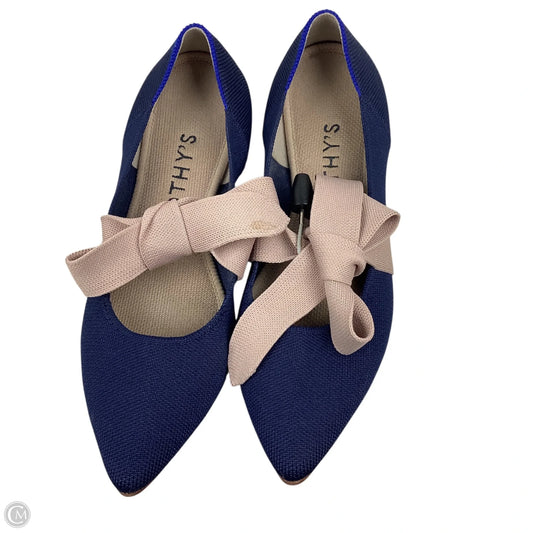 Shoes Flats By Rothys In Blue, Size: 8.5