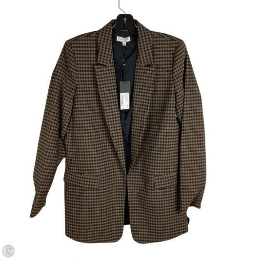 Blazer By Gianni Bini In Checkered Pattern, Size: 4