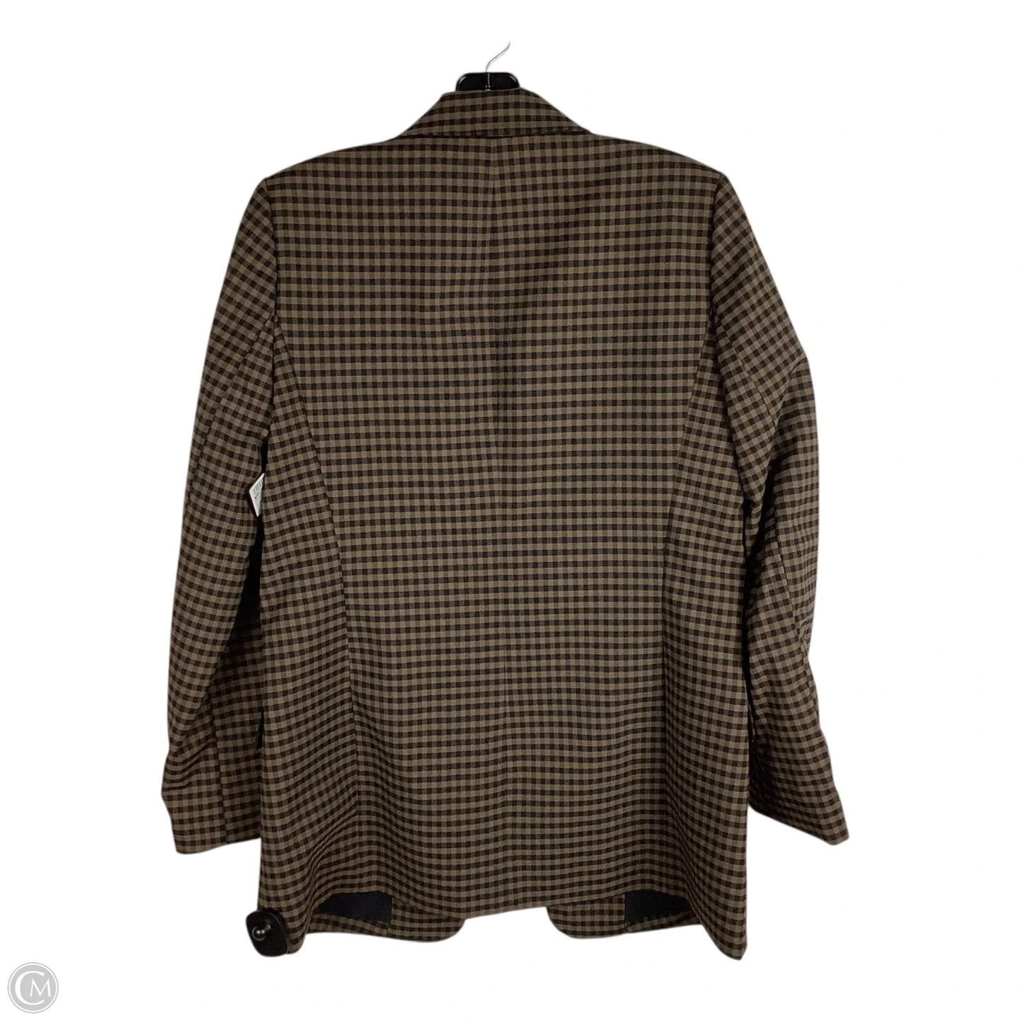 Blazer By Gianni Bini In Checkered Pattern, Size: 4