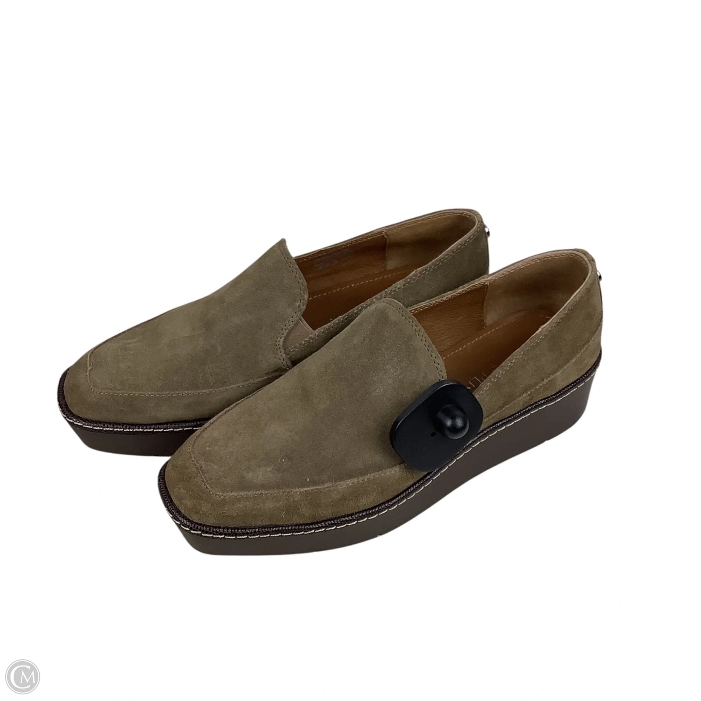 Shoes Heels Platform By Donald Pliner In Brown, Size: 8