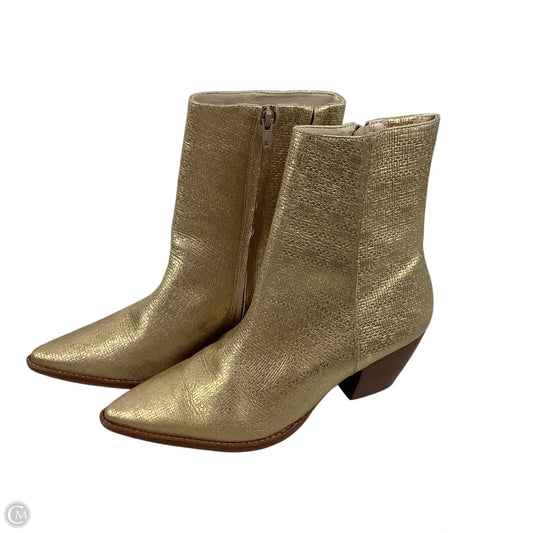 Boots Ankle Heels By Matisse In Gold, Size: 8