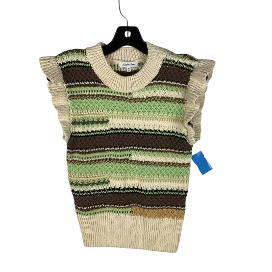 Sweater Short Sleeve By Cmc In Multi-colored, Size: Xs