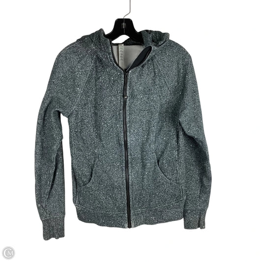 Athletic Jacket By Lululemon In Grey, Size: 8