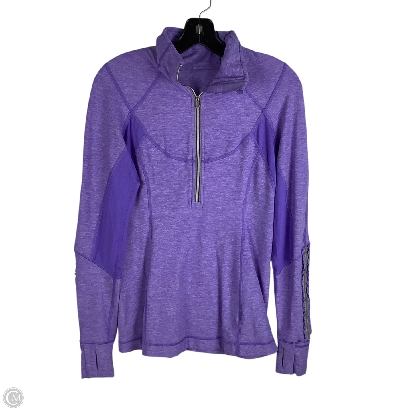 Athletic Jacket By Lululemon In Purple, Size: 8