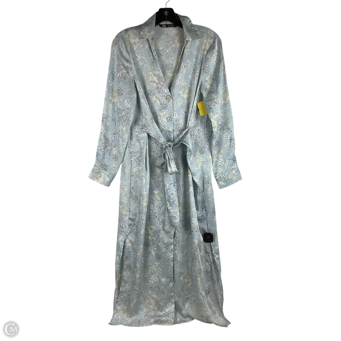 Dress Casual Maxi By Zara In Blue, Size: S