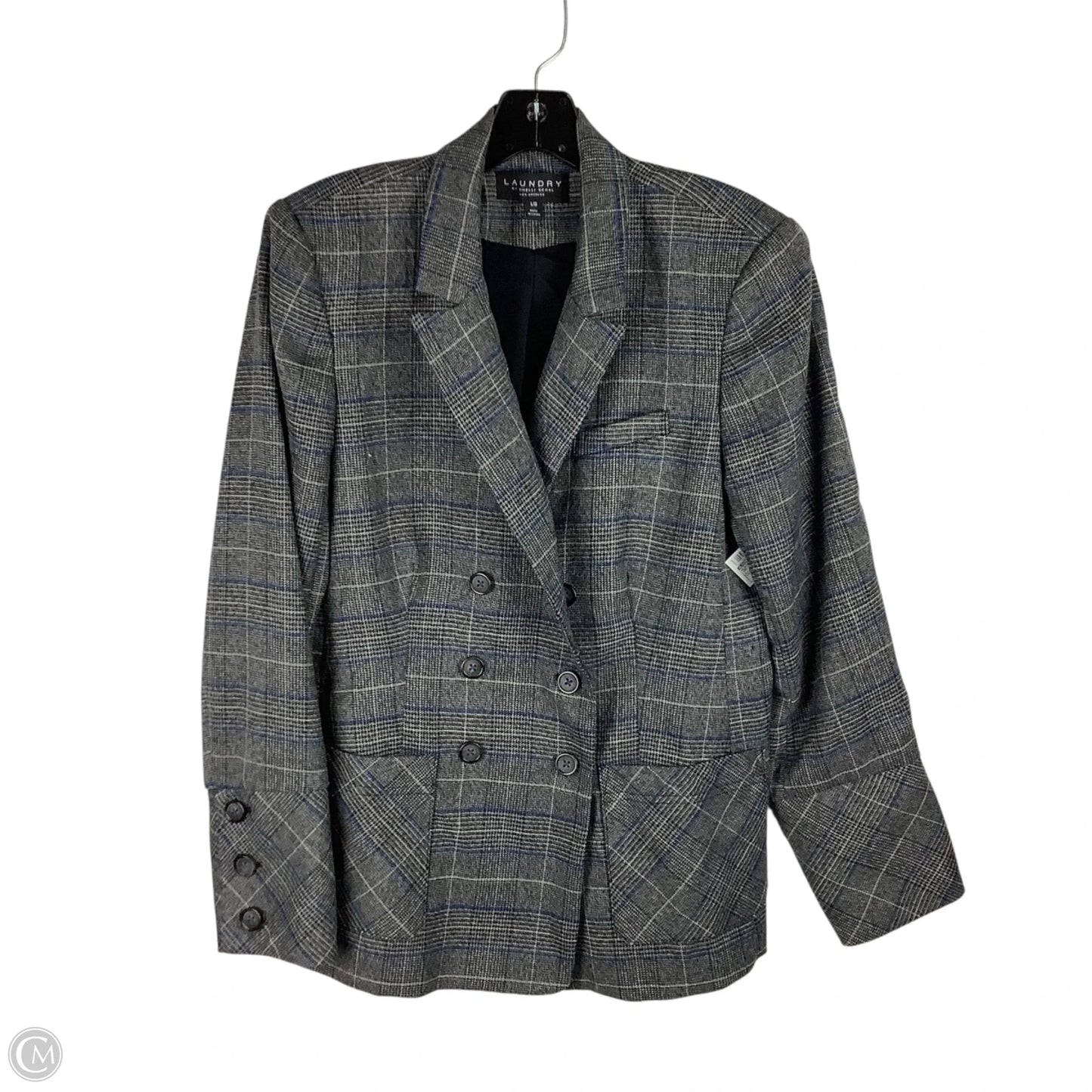 Blazer By Laundry In Grey, Size: L